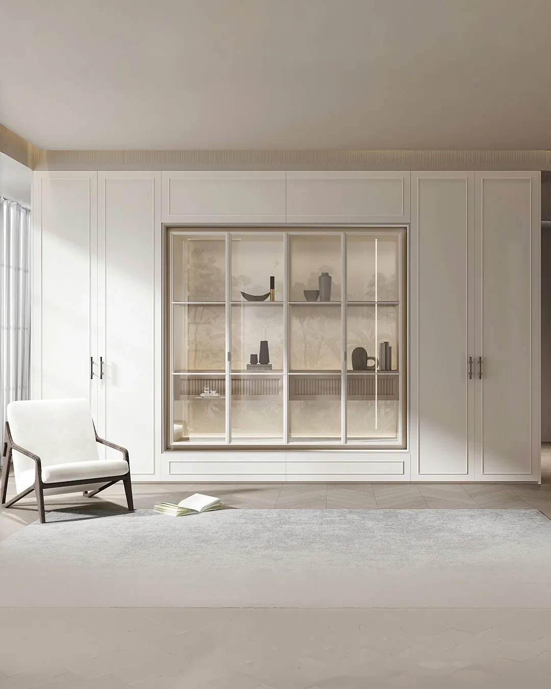 Wall Panel & Interior Doors design by OPPEIN Delhi NCR