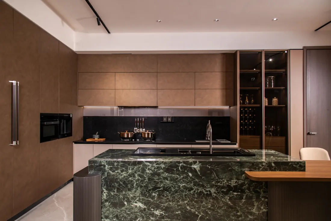 Kitchen design by OPPEIN Delhi NCR